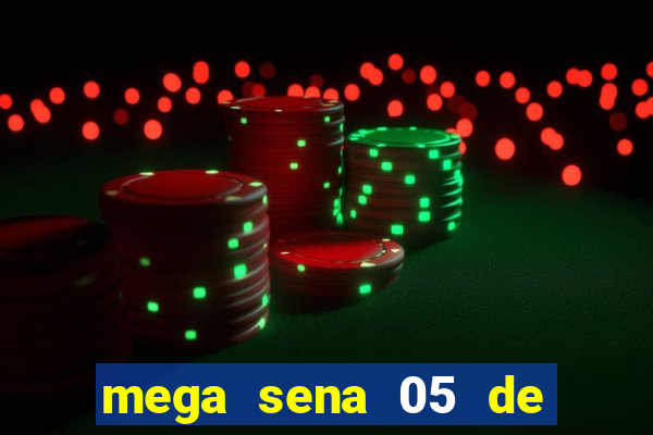 mega sena 05 de julho de 1988